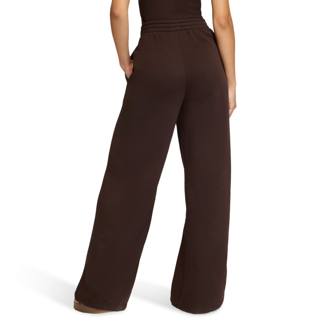 adidas Essentials Wide Leg Pant Image 4 of 4. Tap to open photo gallery.