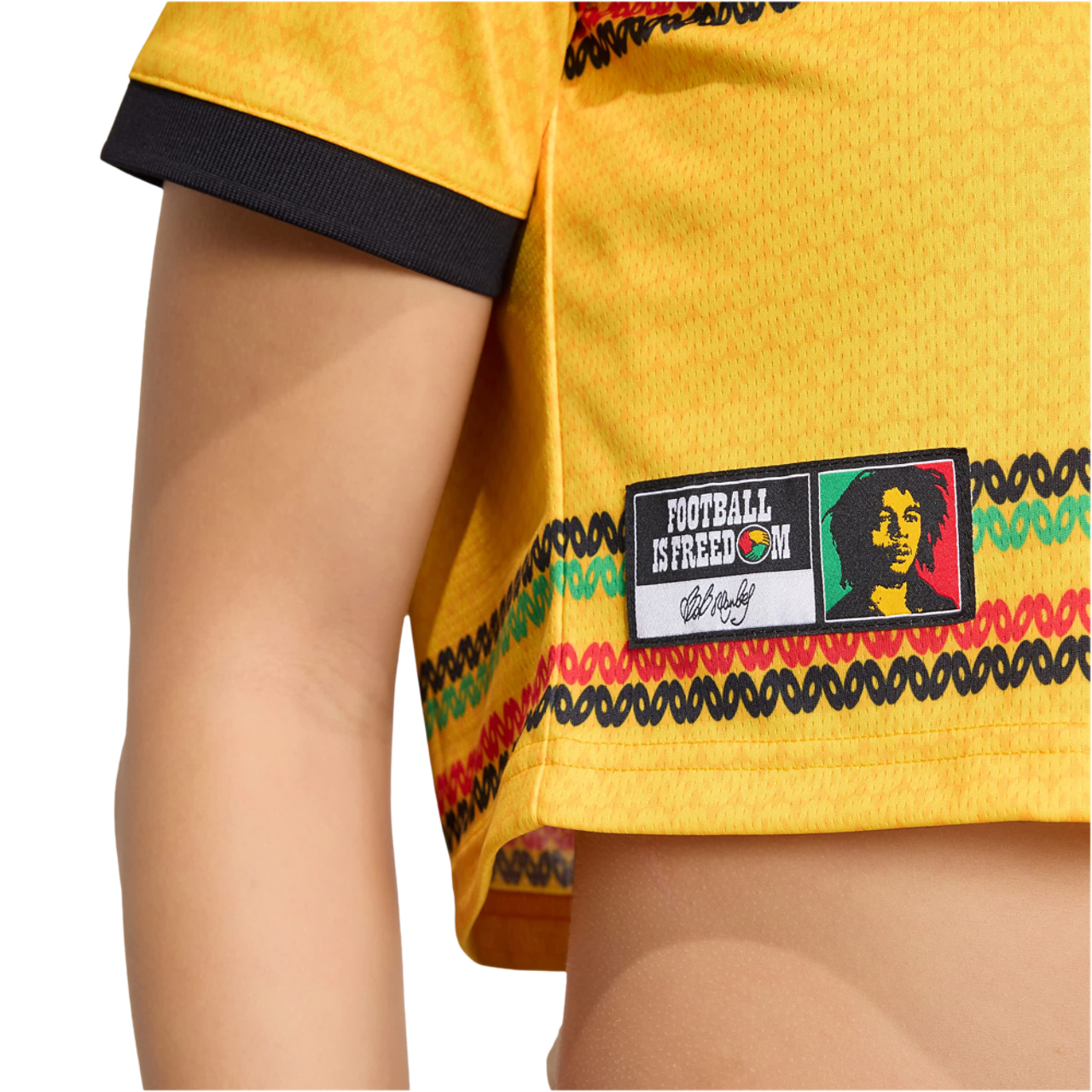 adidas Jamaica 26 X Bob Marley Home Jersey Image 3 sur 4. Appuyez pour ouvrir la galerie de photos.