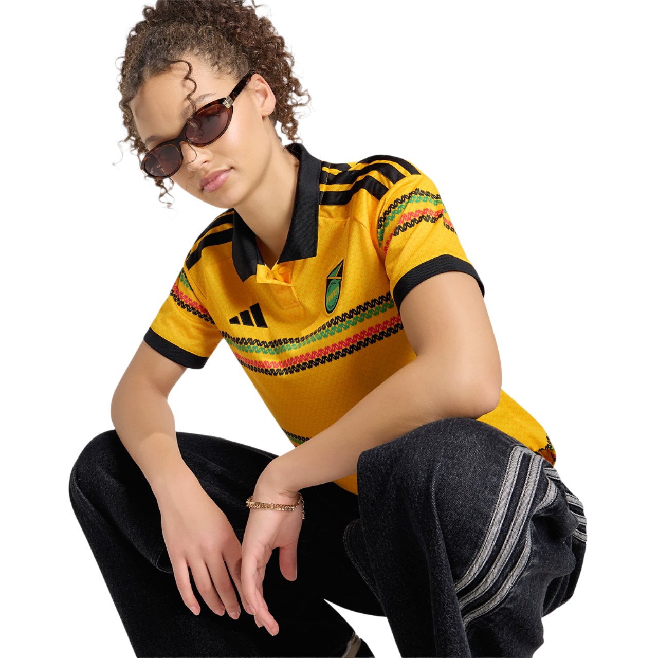 adidas Jamaica 26 X Bob Marley Home Jersey Image 3 sur 4. Appuyez pour ouvrir la galerie de photos.