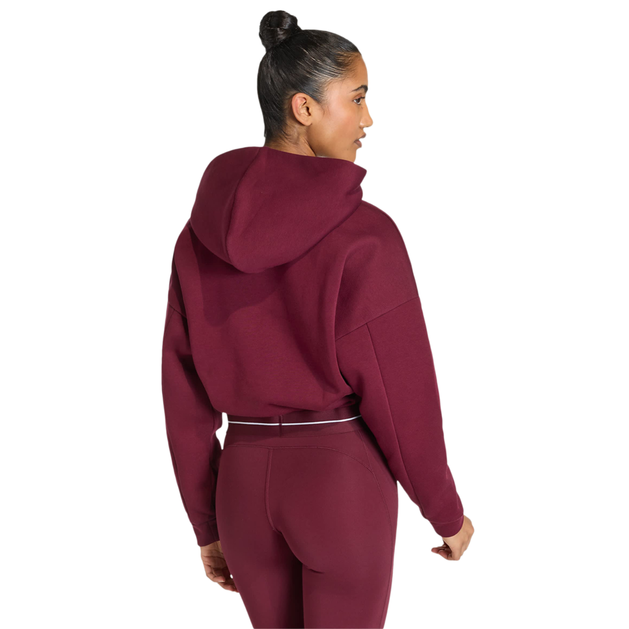 adidas Hyperglam Cropped Hoodie Immagine 4 di 4. Tocca per aprire la galleria fotografica.
