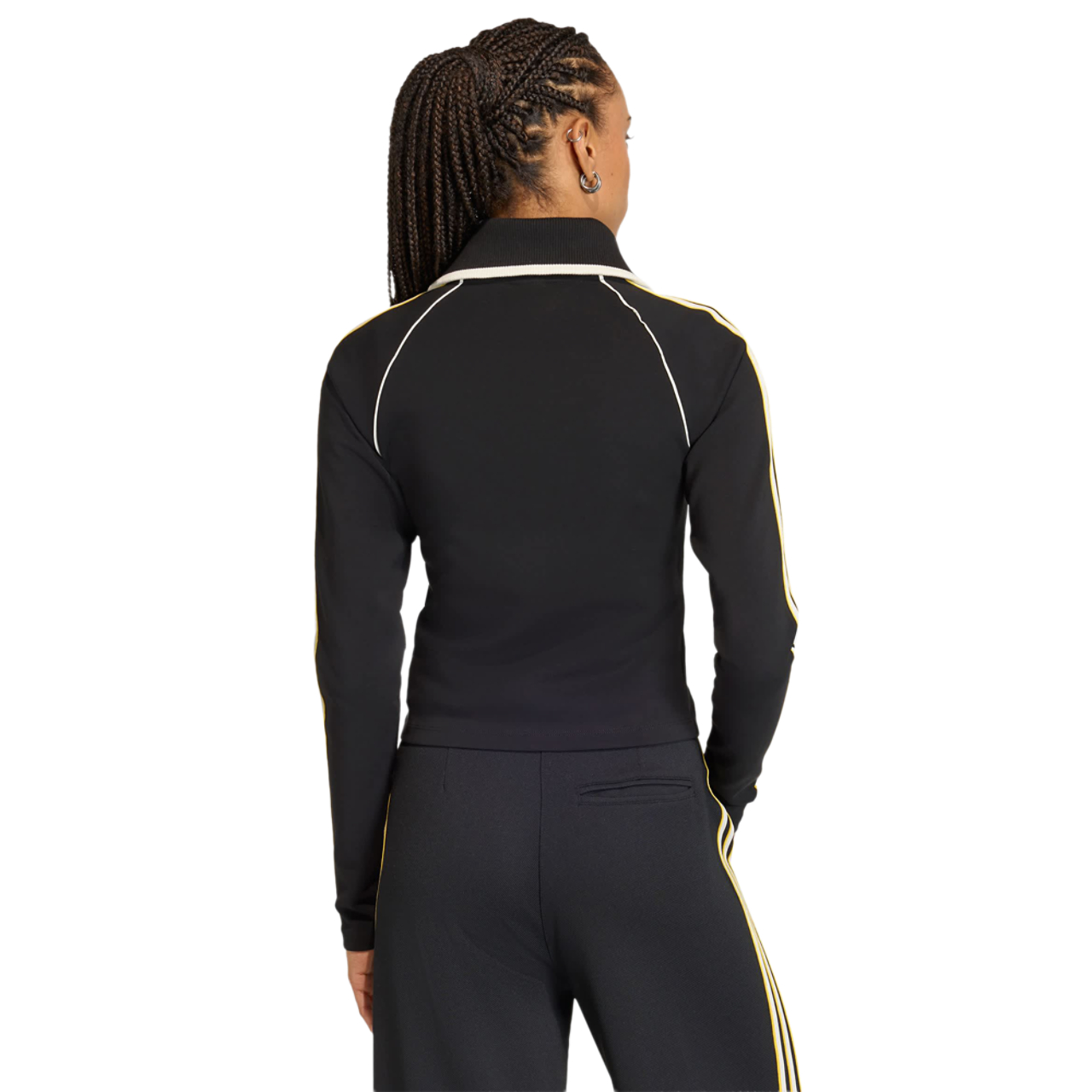 adidas Slim Fitted Firebird Track Top Imagen 4 de 4. Toque para abrir la galería de fotos.