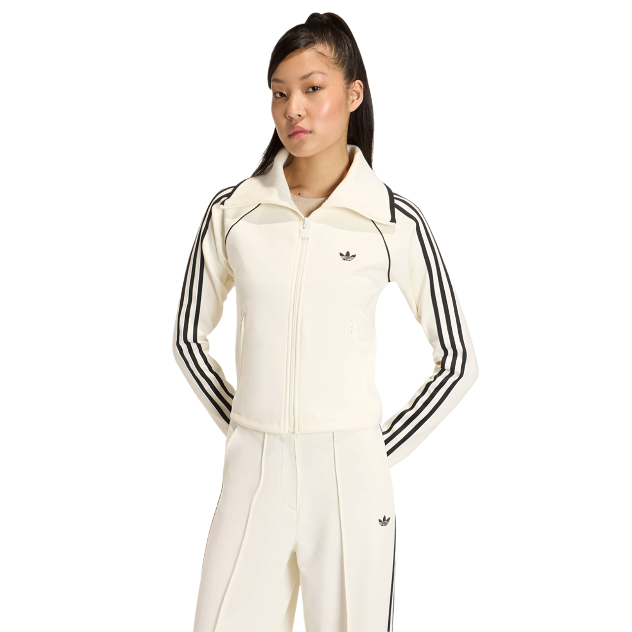adidas Slim Fitted Firebird Track Top Imagen 1 de 4. Toque para abrir la galería de fotos.