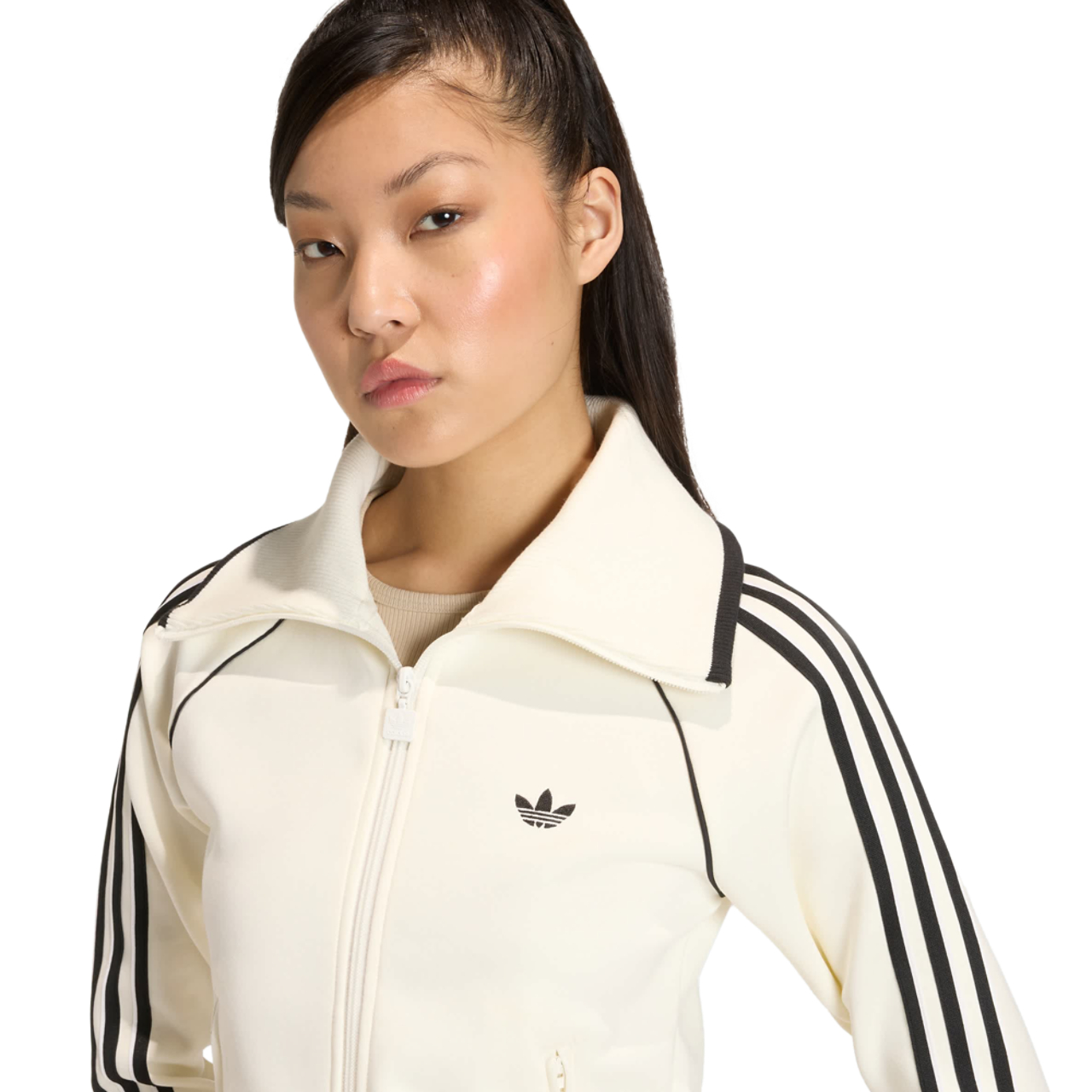 adidas Slim Fitted Firebird Track Top Imagen 3 de 4. Toque para abrir la galería de fotos.