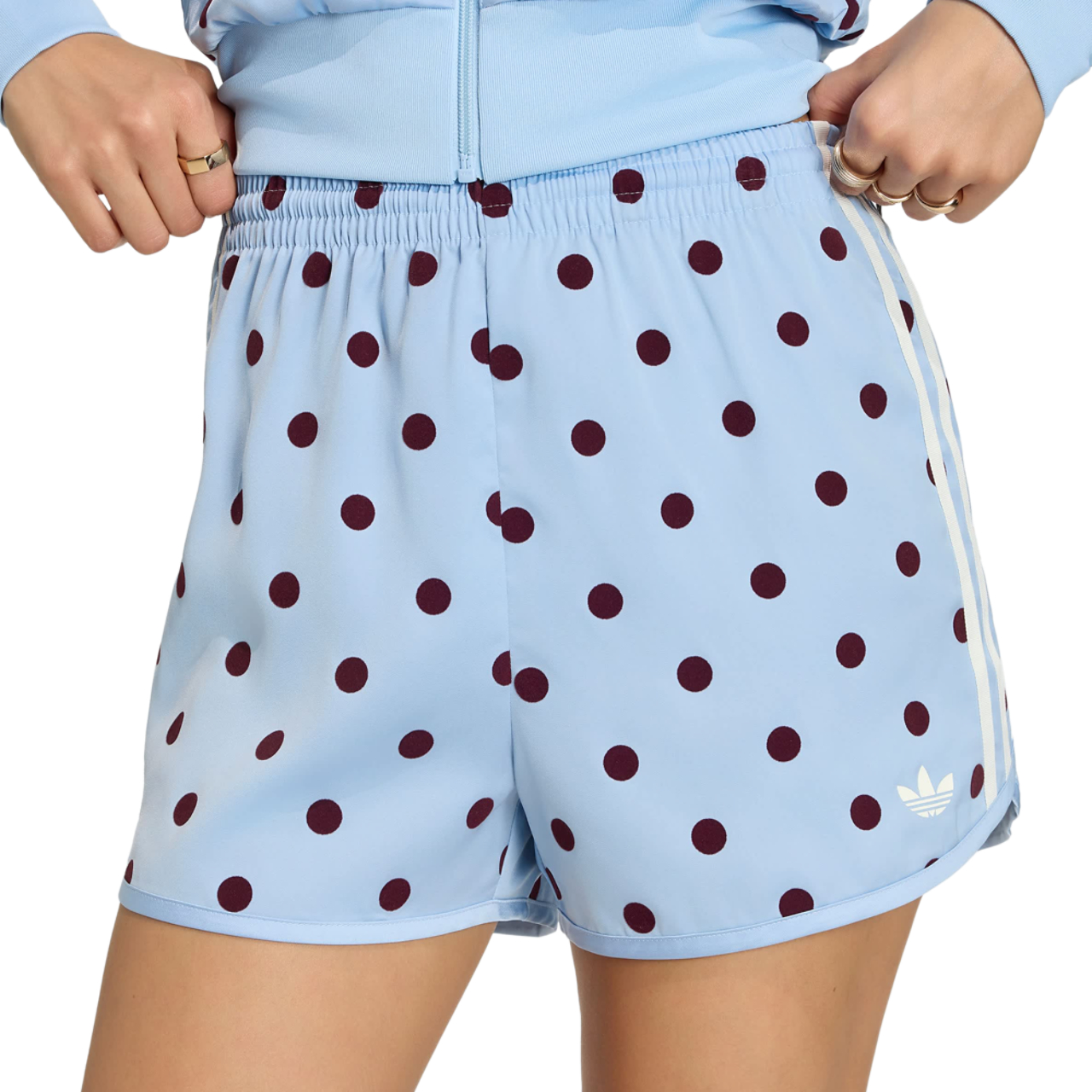 adidas Polka Dots Sprinter Shorts Image 3 of 4. Tap to open photo gallery.