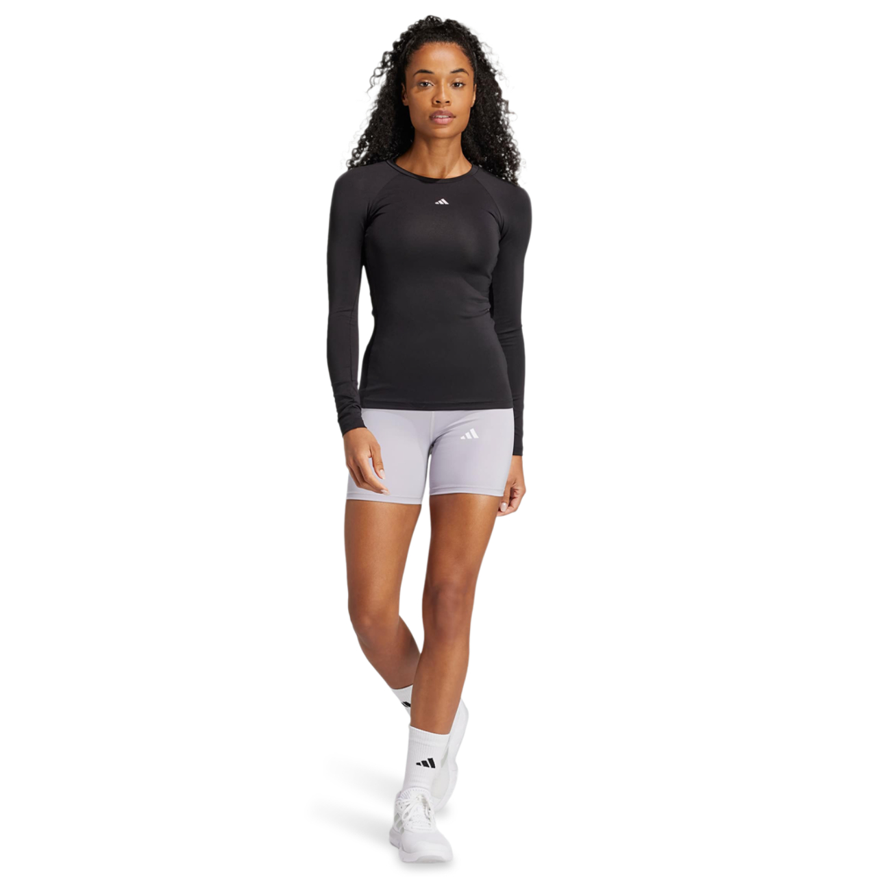 adidas Techfit Long Sleeve Training Top Bild 2 von 4. Antippen, um die Fotogalerie zu öffnen.