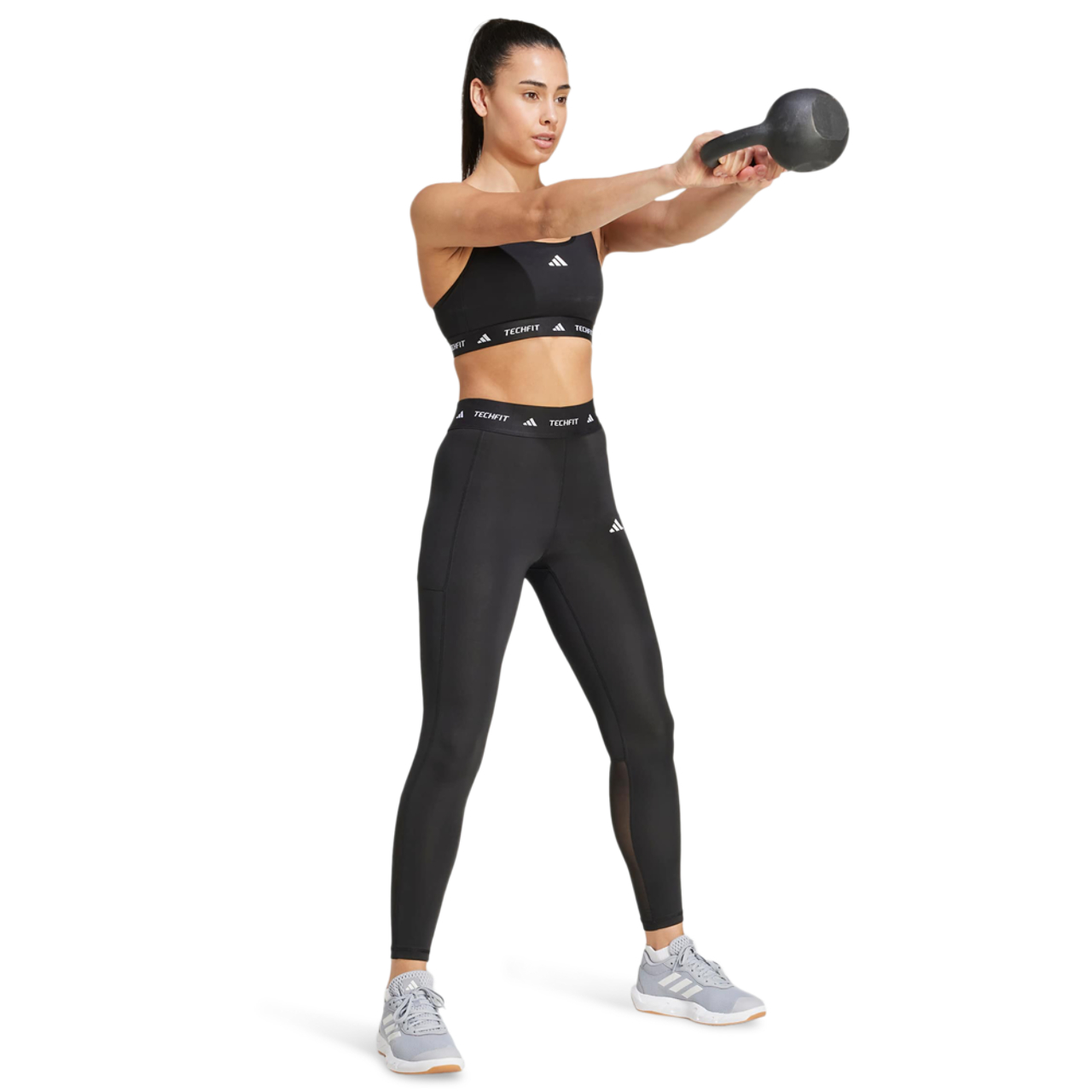 adidas Techfit Stash Pocket Full-length Leggings Image 2 sur 4. Appuyez pour ouvrir la galerie de photos.