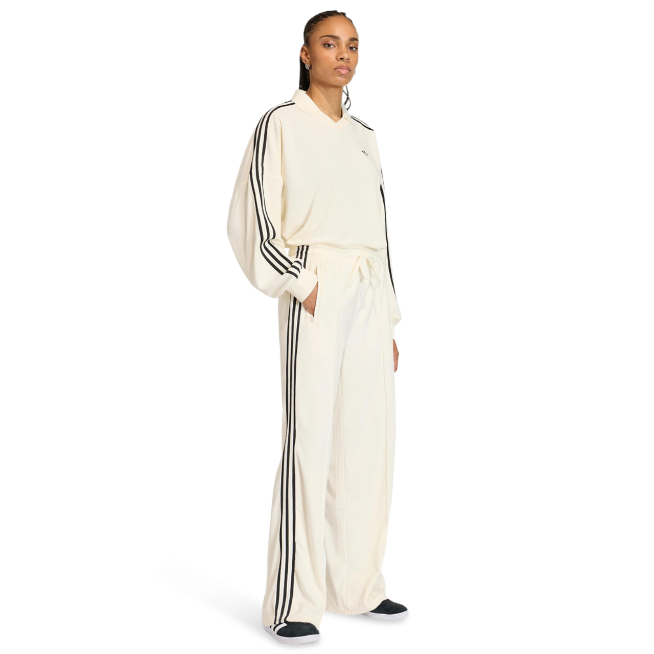 adidas Terry Towel Firebird Tracksuit Bottoms Imagen 2 de 4. Toque para abrir la galería de fotos.