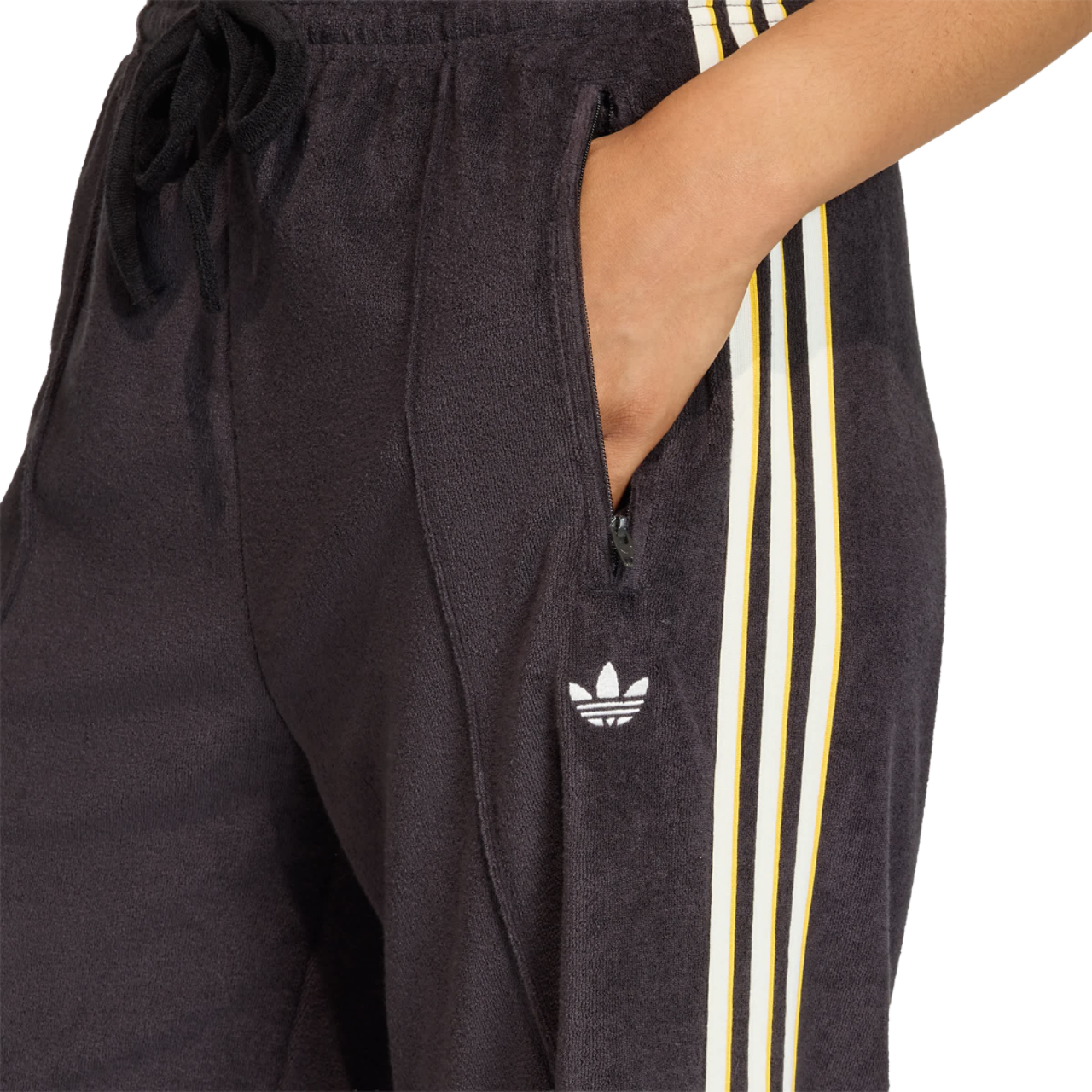 adidas Terry Towel Firebird Tracksuit Bottoms Imagen 3 de 4. Toque para abrir la galería de fotos.