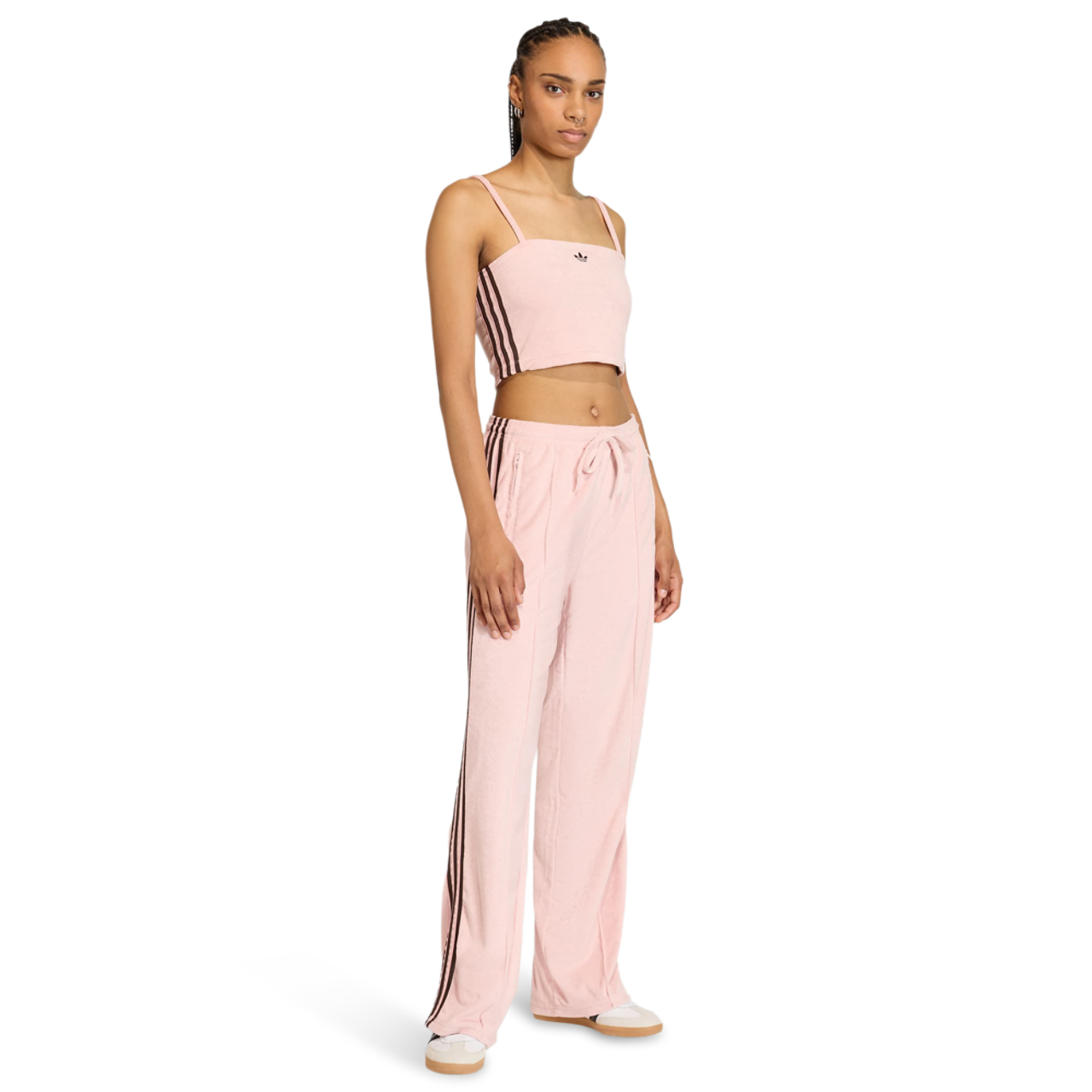 adidas Terry Towel Firebird Tracksuit Bottoms Imagen 2 de 4. Toque para abrir la galería de fotos.