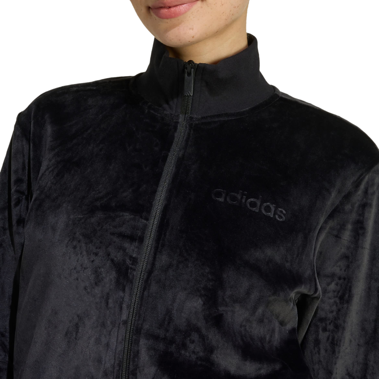 adidas Glam Velvet Tracksuit Bild 3 von 4. Antippen, um die Fotogalerie zu öffnen.