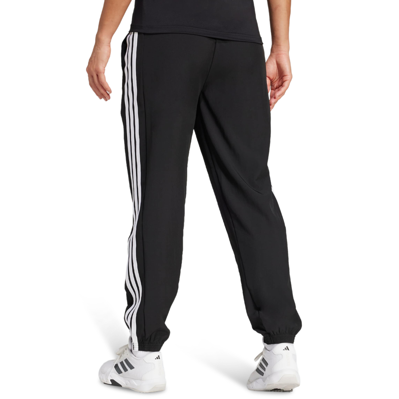 adidas Train Essentials 3-Stripes Woven Joggers Imagen 4 de 4. Toque para abrir la galería de fotos.
