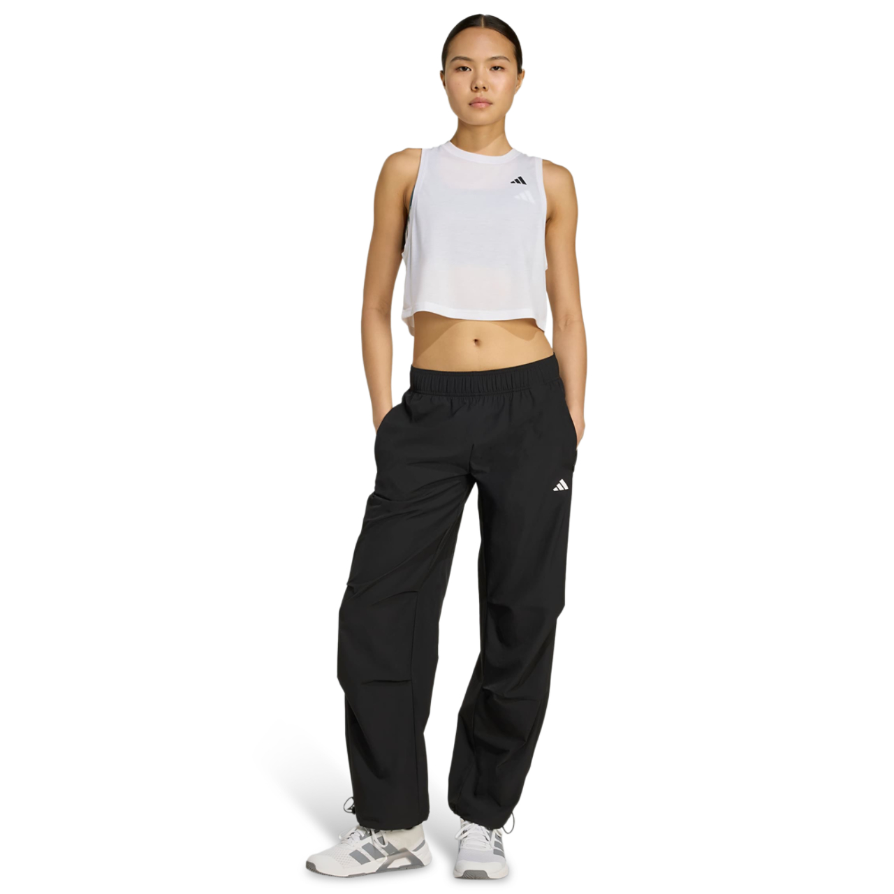 adidas Workout Essentials Woven Training Joggers Imagen 2 de 4. Toque para abrir la galería de fotos.