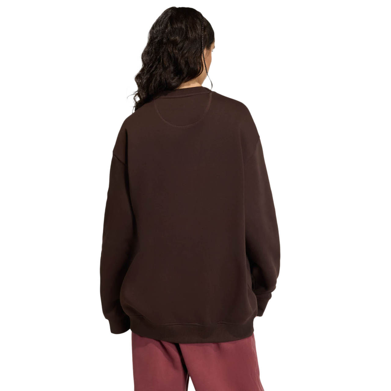 adidas Essentials Fleece Oversized Sweatshirt Bild 4 von 4. Antippen, um die Fotogalerie zu öffnen.
