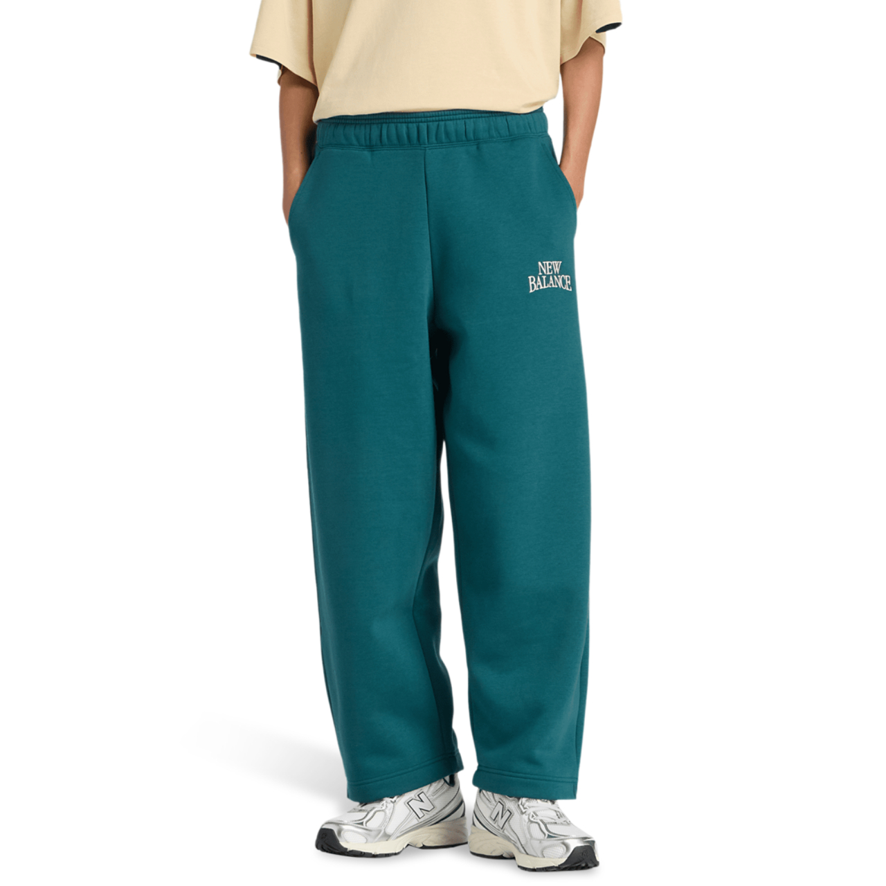 New Balance Trackside Fleece Barrel Pant Image 1 sur 3. Appuyez pour ouvrir la galerie de photos.