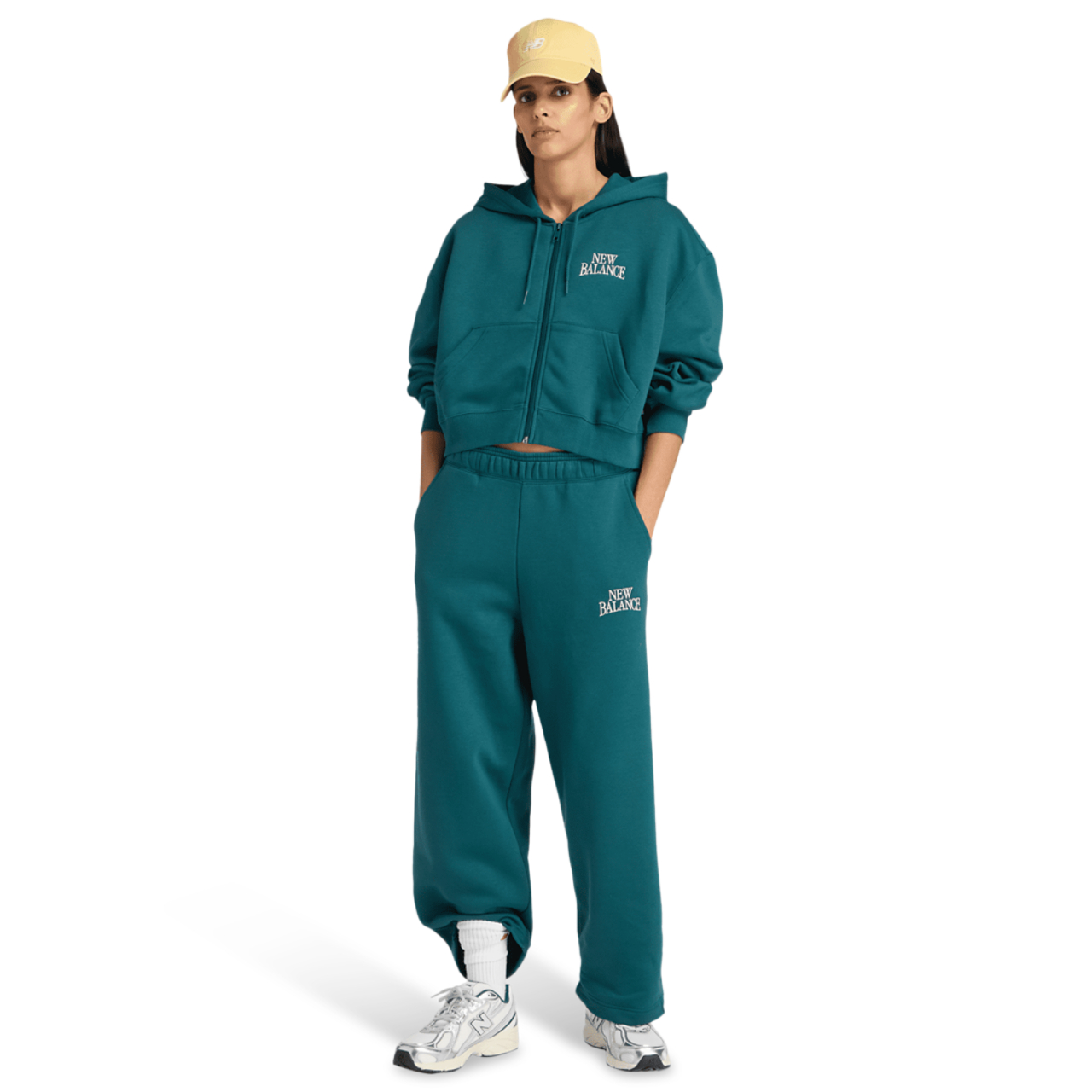 New Balance Trackside Fleece Full Zip Bild 2 von 4. Antippen, um die Fotogalerie zu öffnen.
