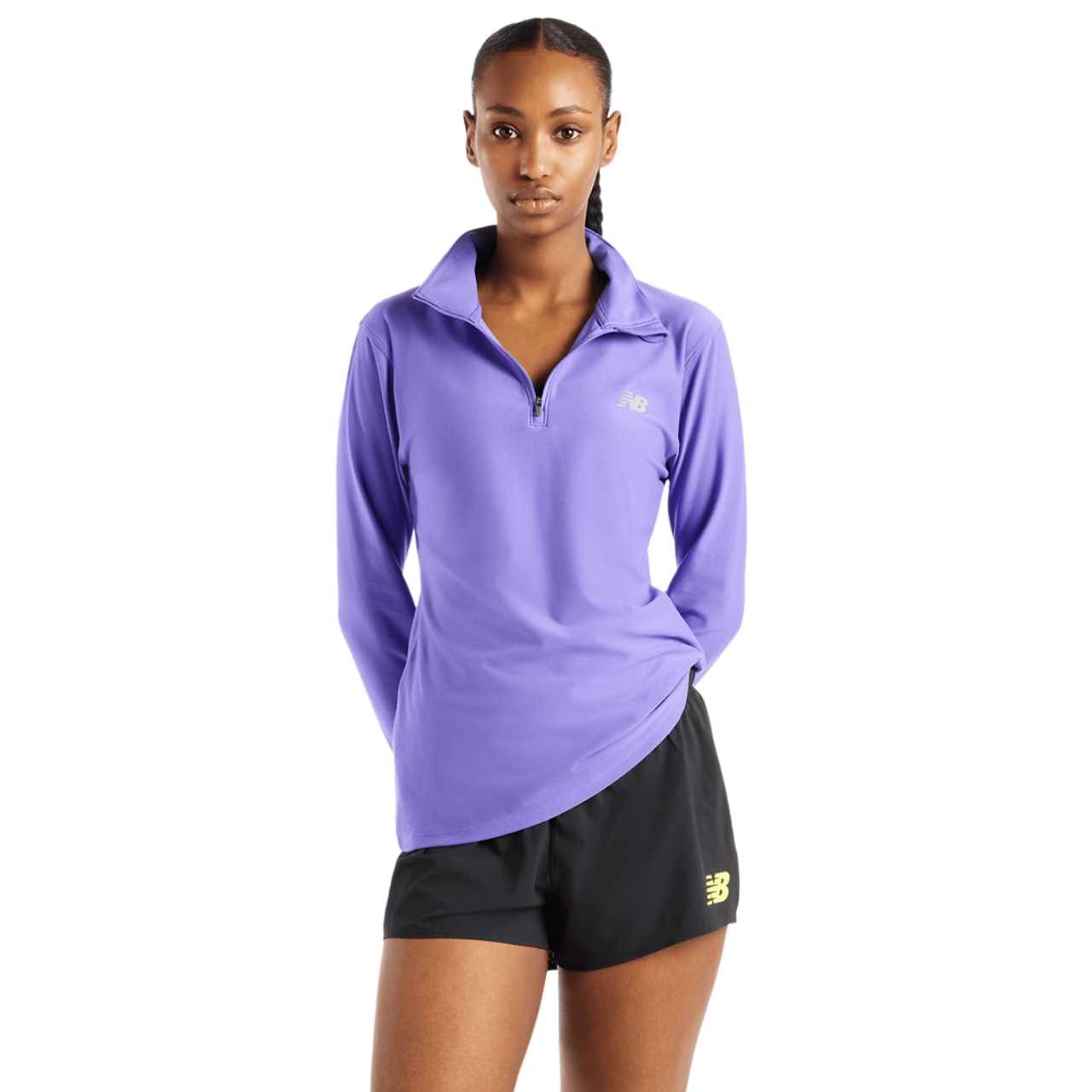 New Balance Sport Essentials Space Dye 1/4 Zip Bild 1 von 3. Antippen, um die Fotogalerie zu öffnen.