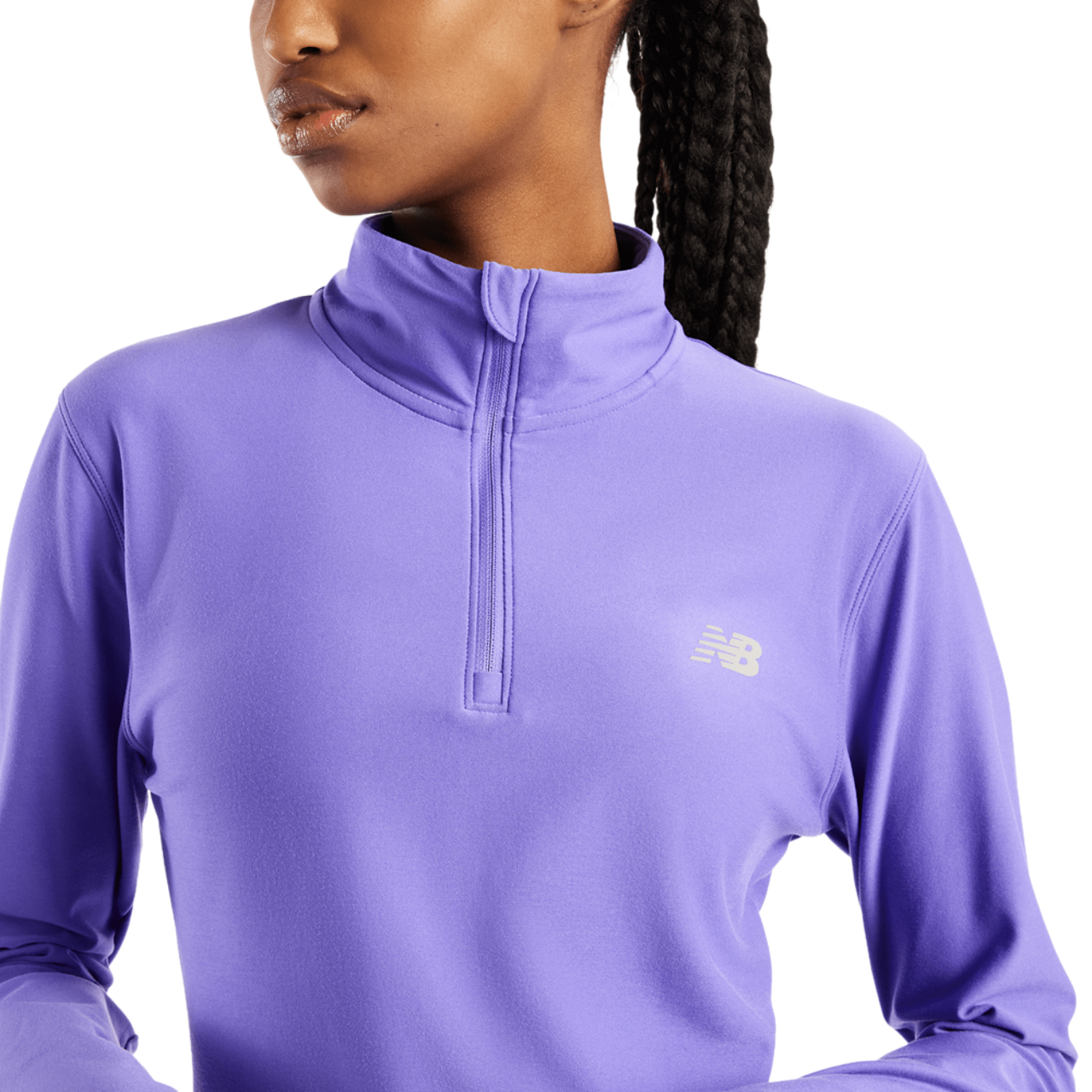 New Balance Sport Essentials Space Dye 1/4 Zip Bild 2 von 3. Antippen, um die Fotogalerie zu öffnen.