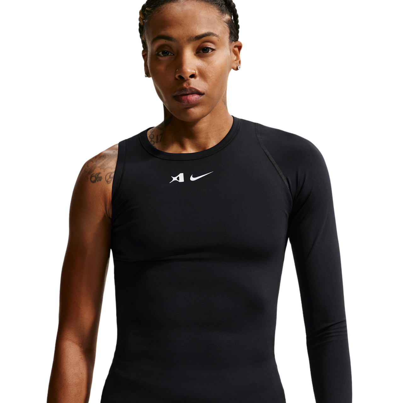 Nike A'Ja Wilson A'Symmetric Reversible Top Image 1 of 4. Tap to open photo gallery.