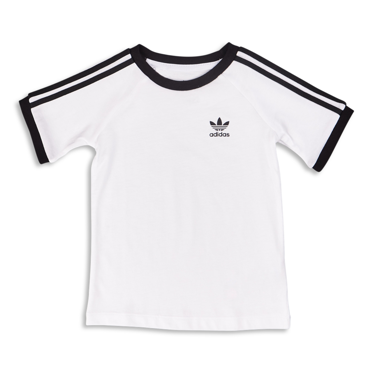 adidas Adicolor 3Stripes  Shortsleeve Tee Image 1 of 2. Tap to open photo gallery.
