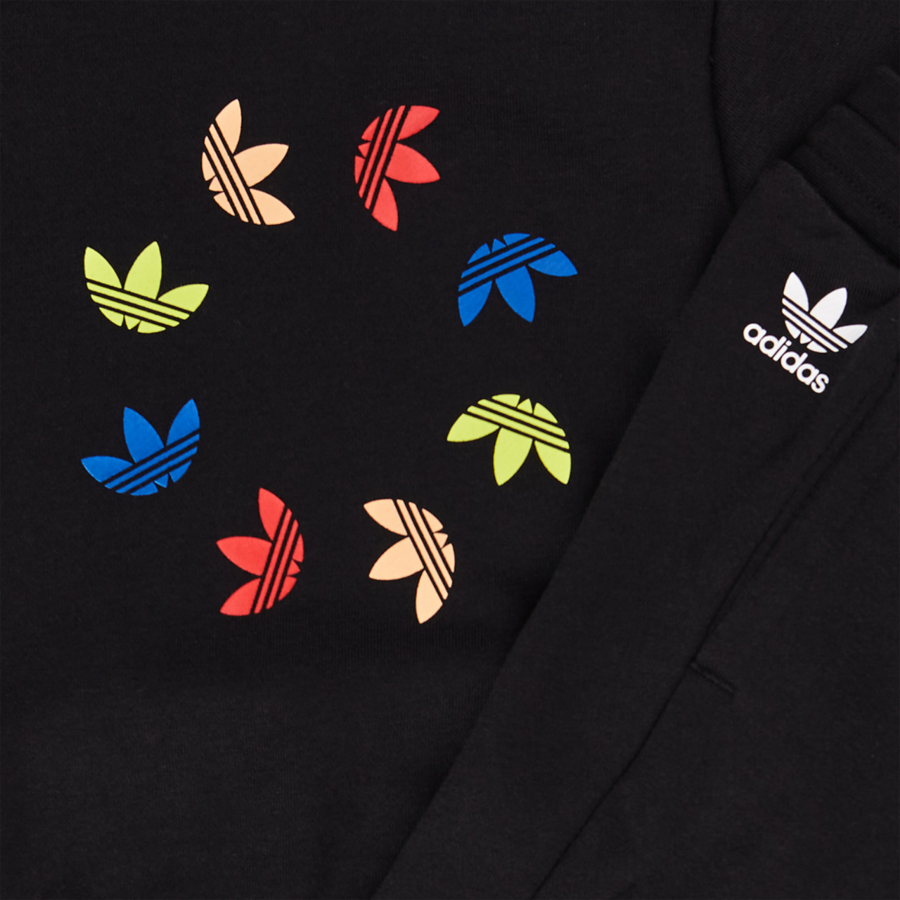 adidas Adicolor Bold Crew Suit Image 3 of 3. Tap to open photo gallery.