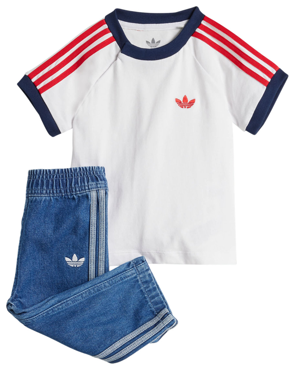 adidas Denim Trefoil Image 1 sur 4. Appuyez pour ouvrir la galerie de photos.