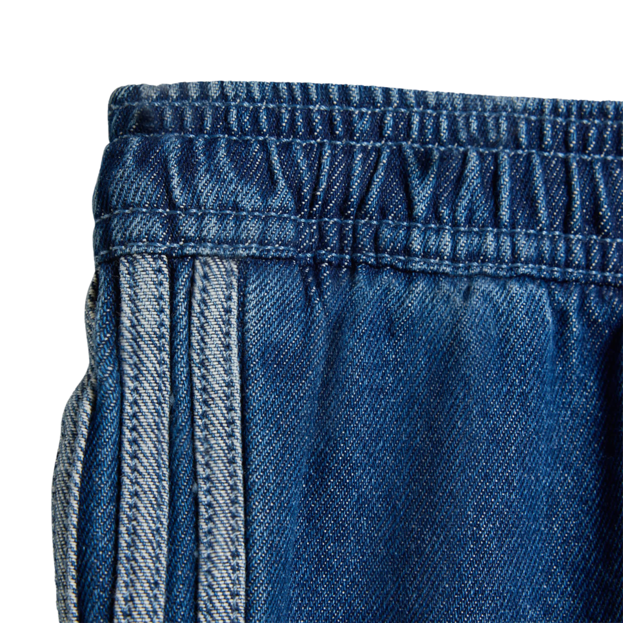 adidas Firebird Denim Image 4 of 5. Tap to open photo gallery.