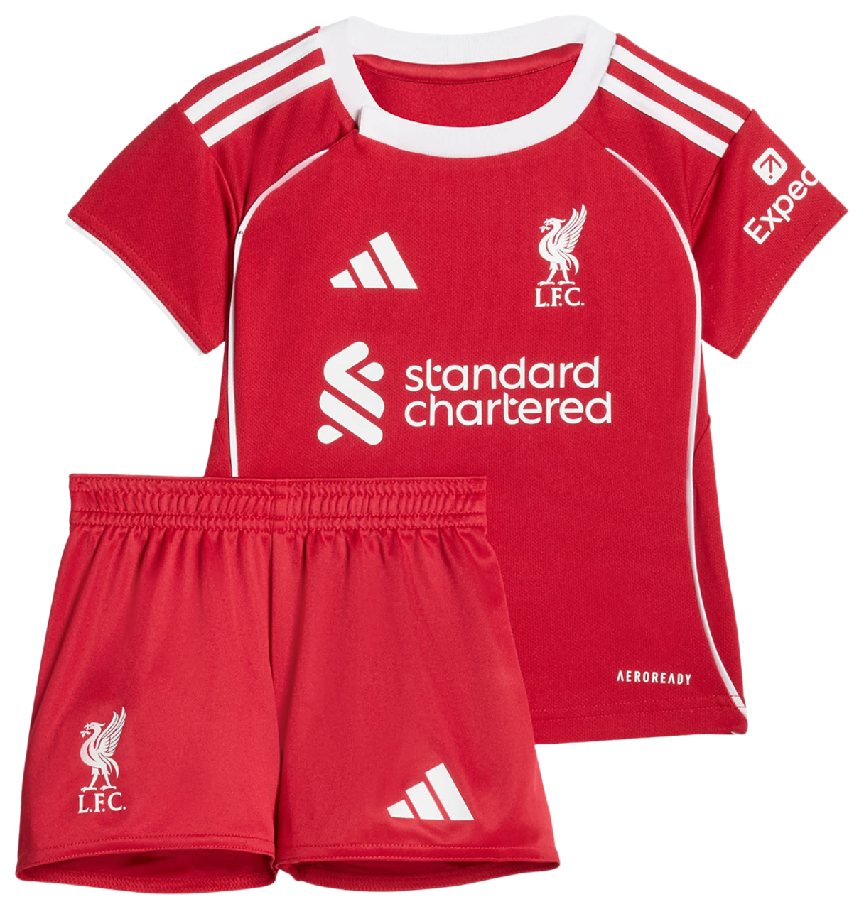 adidas Liverpool Fc 25/26 Home Kit Image 1 of 4. Tap to open photo gallery.