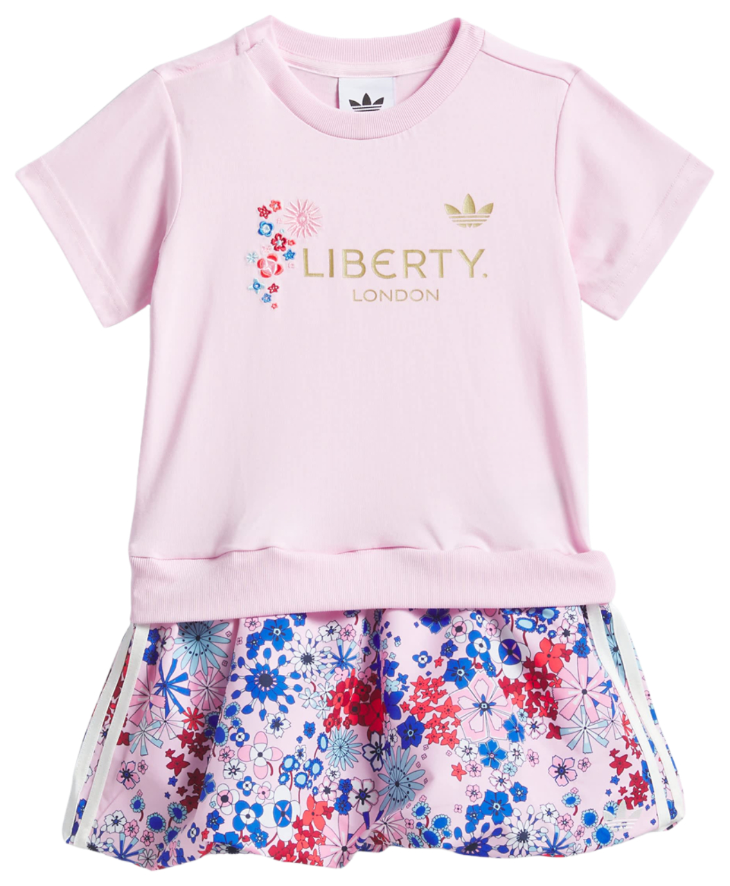adidas Originals X Liberty London Dress Set Image 1 of 5. Tap to open photo gallery.