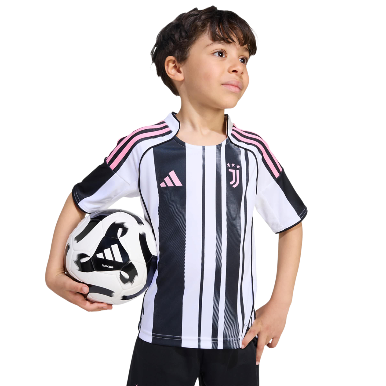 adidas Juventus 25/26 Home Mini Kit Image 1 of 3. Tap to open photo gallery.