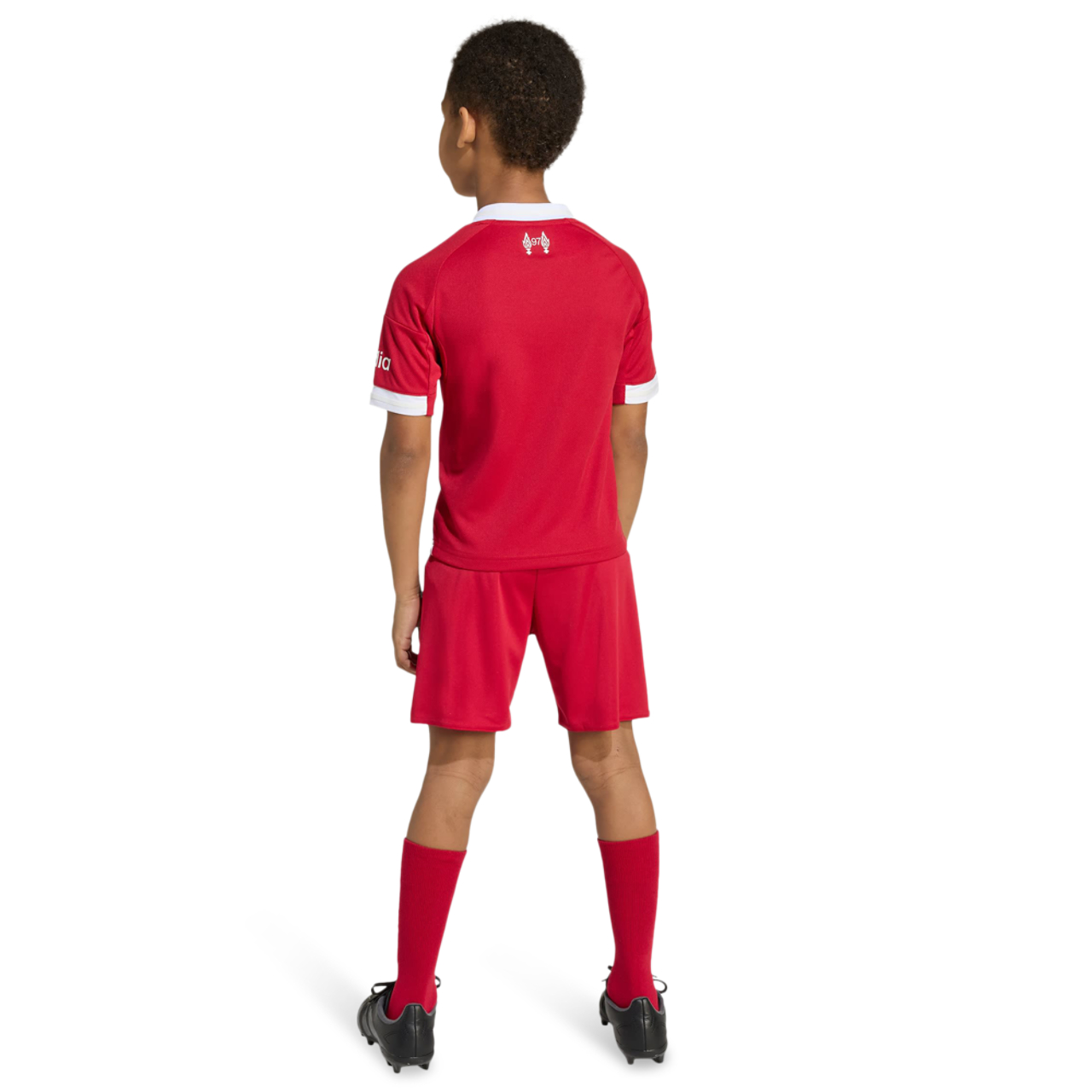 adidas Liverpool Fc 25/26 Home Mini Kit Image 4 sur 4. Appuyez pour ouvrir la galerie de photos.