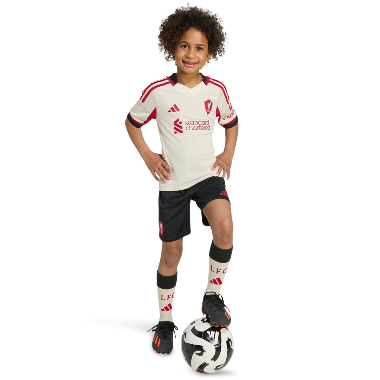adidas Liverpool Fc 25/26 Away Mini Kit Image 1 sur 4. Appuyez pour ouvrir la galerie de photos.