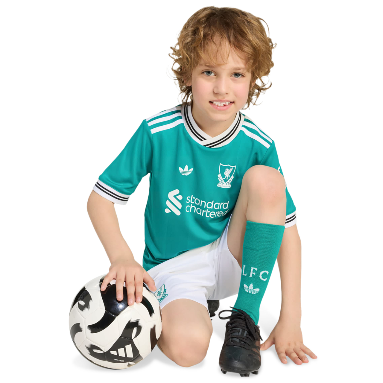 adidas Liverpool Fc 25/26 Third Mini Kit Immagine 2 di 4. Tocca per aprire la galleria fotografica.