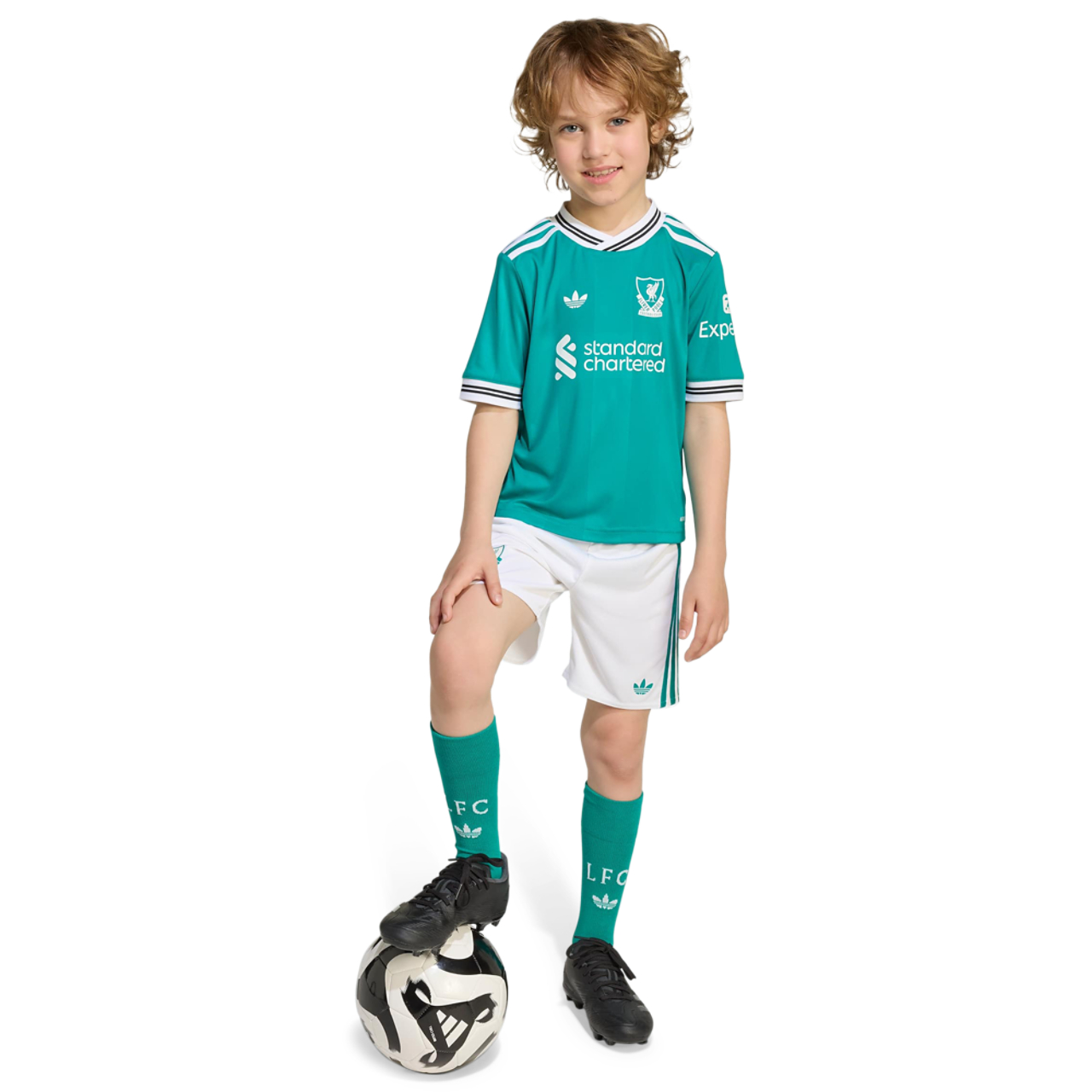 adidas Liverpool Fc 25/26 Third Mini Kit Immagine 3 di 4. Tocca per aprire la galleria fotografica.
