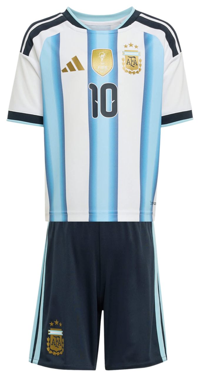 adidas Argentina 26 Home Kids Set Afbeelding 1 van 4. Tik om de fotogalerij te openen..