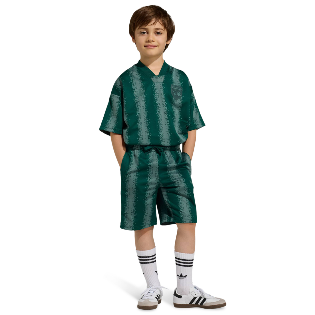 adidas Minecraft Oversized Short Tee Set Image 2 sur 4. Appuyez pour ouvrir la galerie de photos.