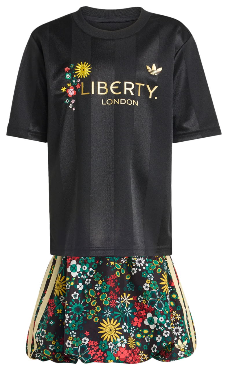 adidas Originals X Liberty London Skirt Tee Set Imagen 5 de 5. Toque para abrir la galería de fotos.