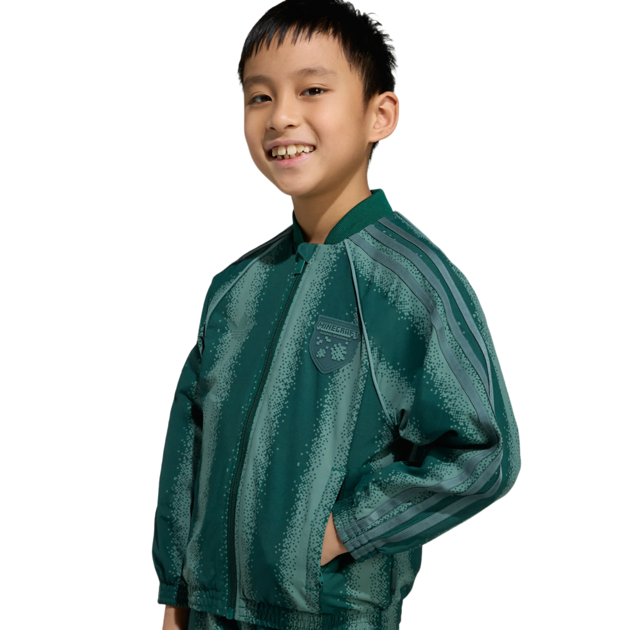 adidas Minecraft Sst Tracksuit Afbeelding 4 van 5. Tik om de fotogalerij te openen..
