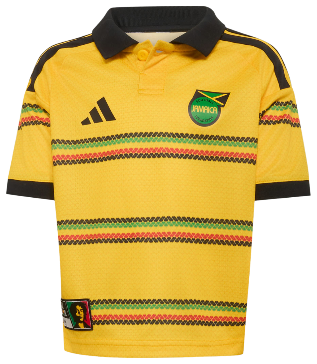 adidas Jamaica 26 X Bob Marley Home Kids Set Afbeelding 2 van 4. Tik om de fotogalerij te openen..