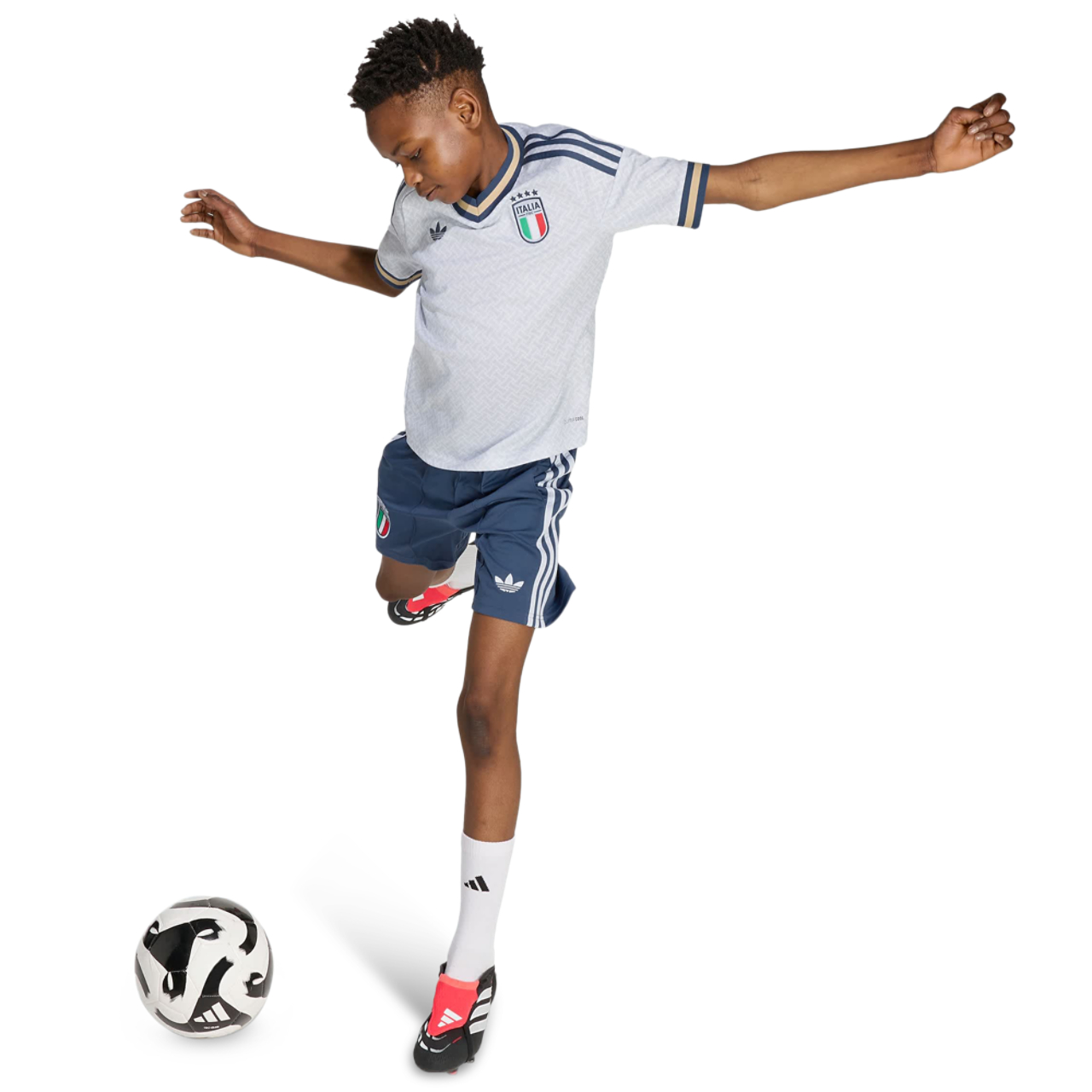 adidas Italy 26 Away Short Immagine 2 di 4. Tocca per aprire la galleria fotografica.