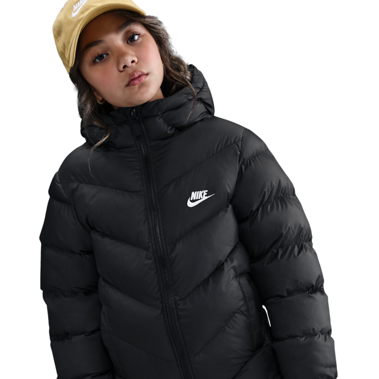Nike Adp Puffer Mid Thigh Image 2 of 8. Tap to open photo gallery.