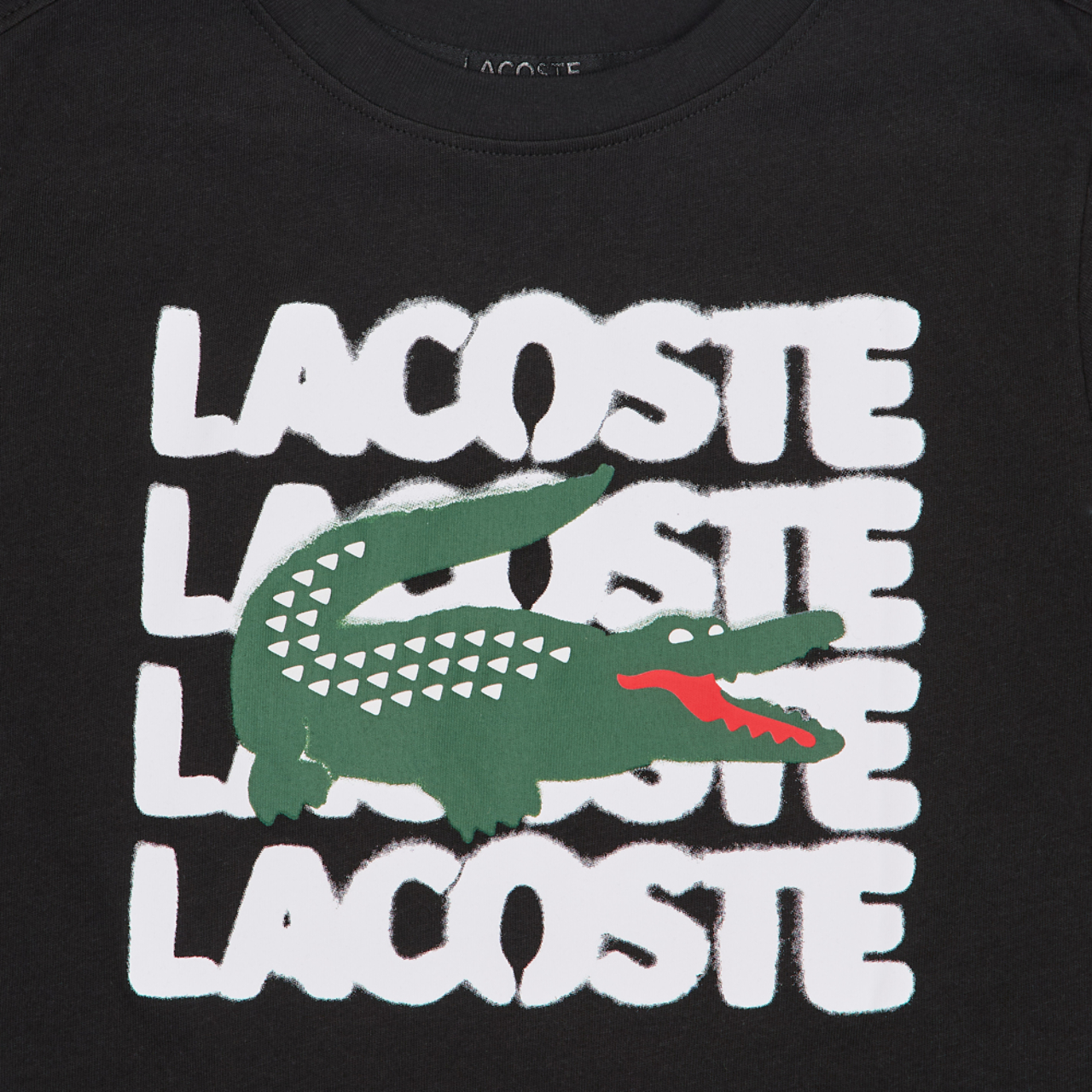 Lacoste Sprayed Word Immagine 3 di 4. Tocca per aprire la galleria fotografica.