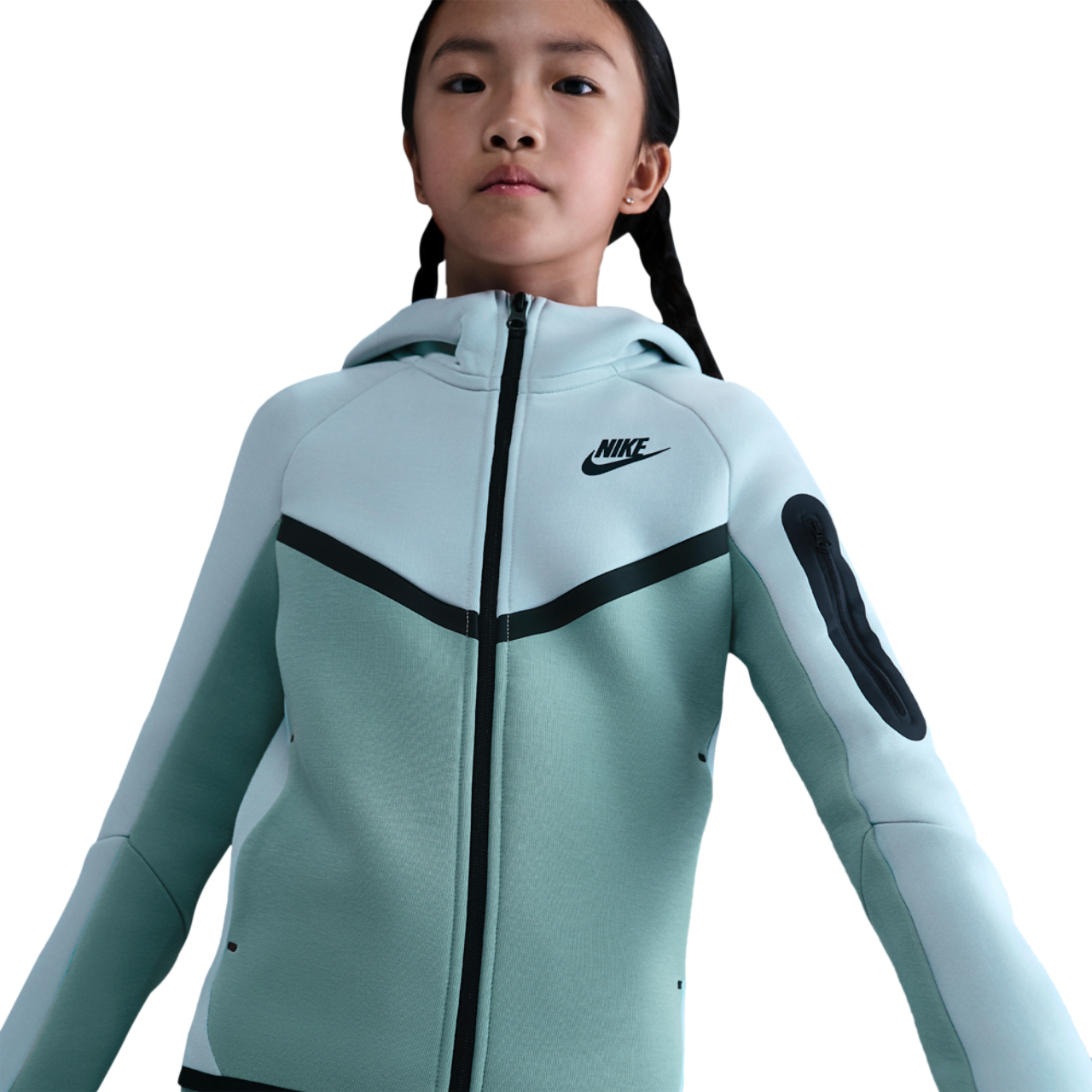 Nike Tech Colorblock Image 2 of 7. Tap to open photo gallery.