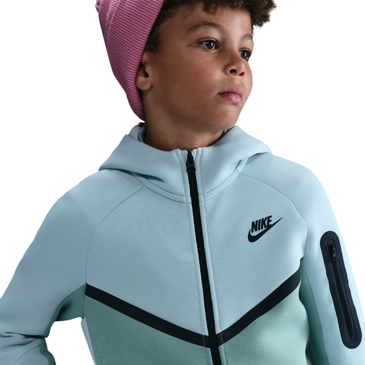 Nike Tech Colorblock Image 3 of 7. Tap to open photo gallery.