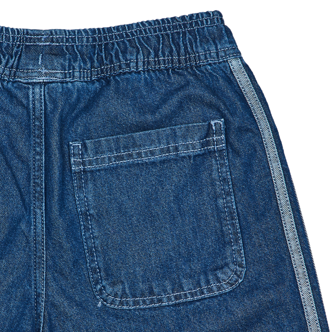 adidas Denim Jorts Bild 7 von 8. Antippen, um die Fotogalerie zu öffnen.