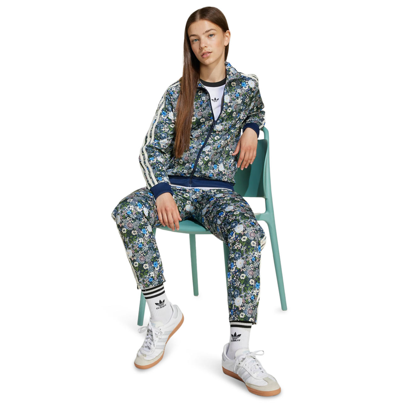 adidas Originals X Liberty London Firebird Track Top Imagen 2 de 4. Toque para abrir la galería de fotos.