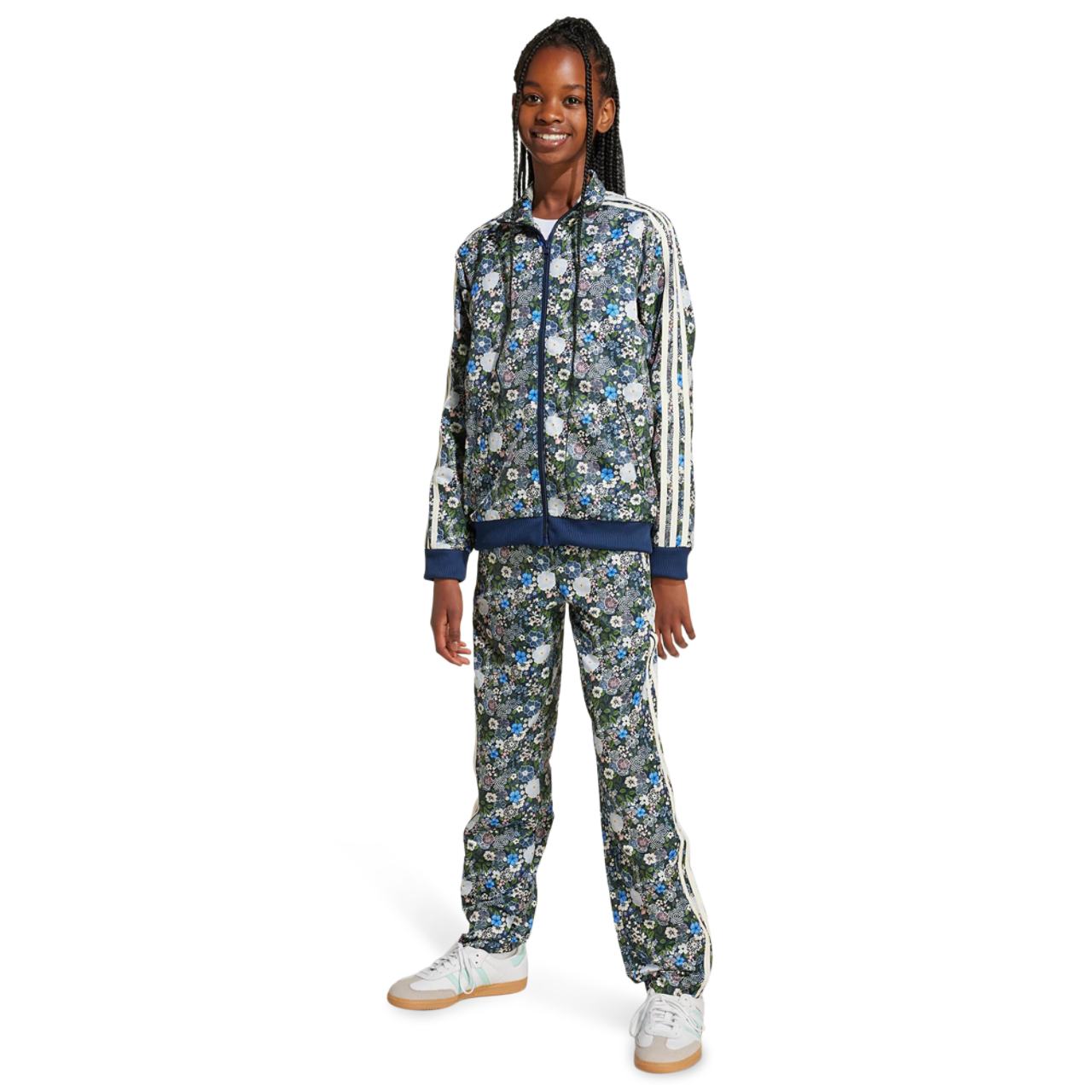 adidas Originals X Liberty London Firebird Track Jogger Bild 2 von 4. Antippen, um die Fotogalerie zu öffnen.