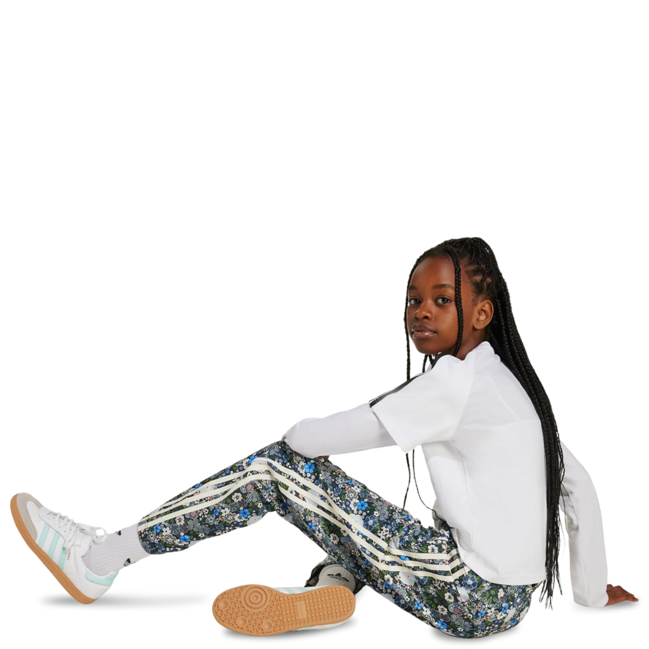 adidas Originals X Liberty London Firebird Track Jogger Bild 4 von 4. Antippen, um die Fotogalerie zu öffnen.