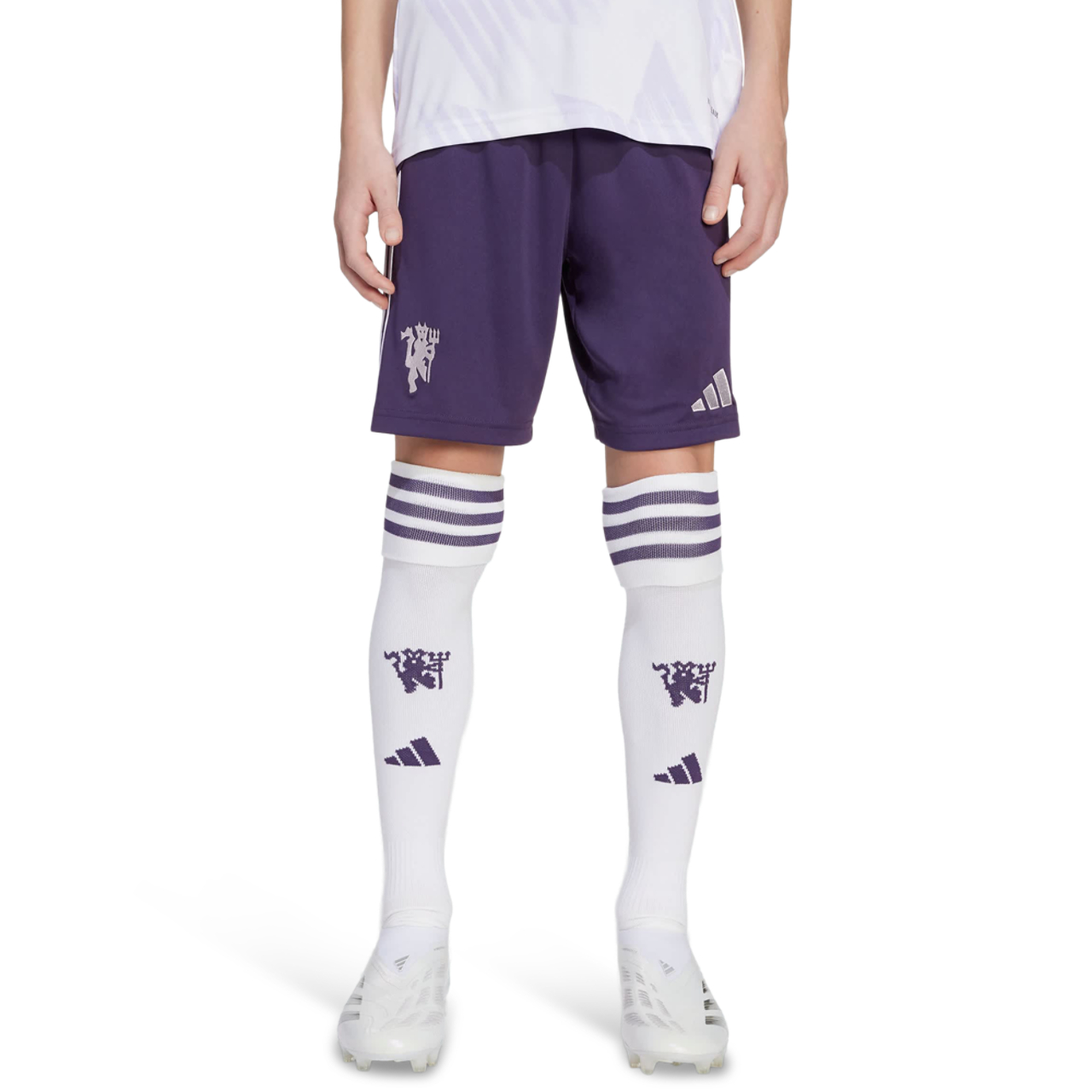 adidas Manchester United 25/26 Away Shorts Bild 1 von 5. Antippen, um die Fotogalerie zu öffnen.
