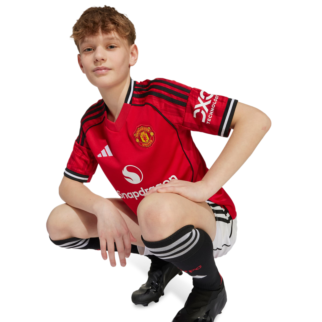 adidas Manchester United 25/26 Home Jersey Imagen 4 de 4. Toque para abrir la galería de fotos.