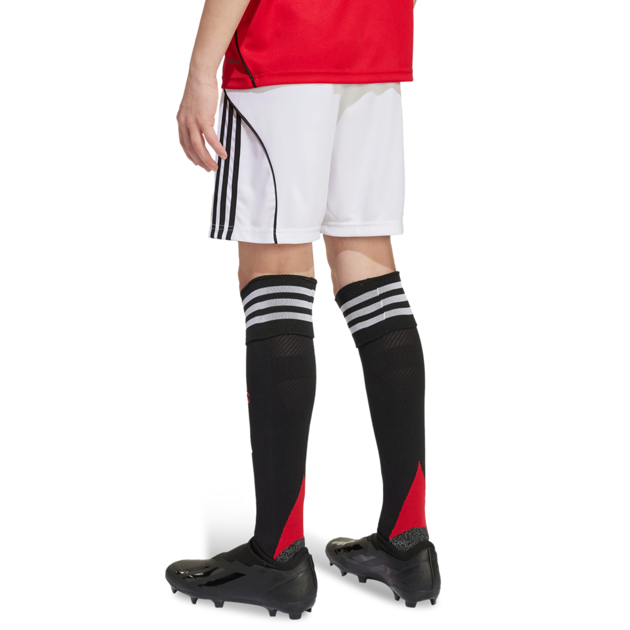 adidas Manchester United 25/26 Home Shorts Image 3 of 4. Tap to open photo gallery.